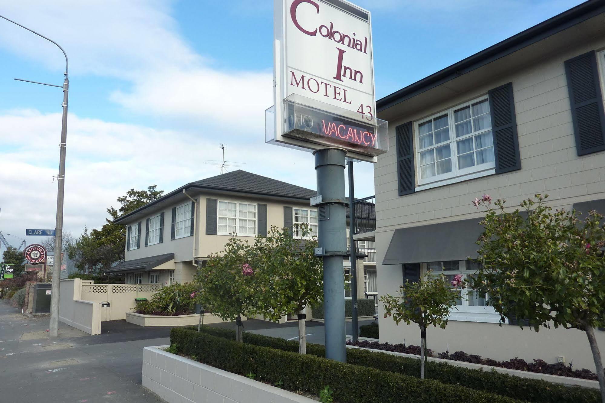 Colonial Inn Motel Christchurch Extérieur photo